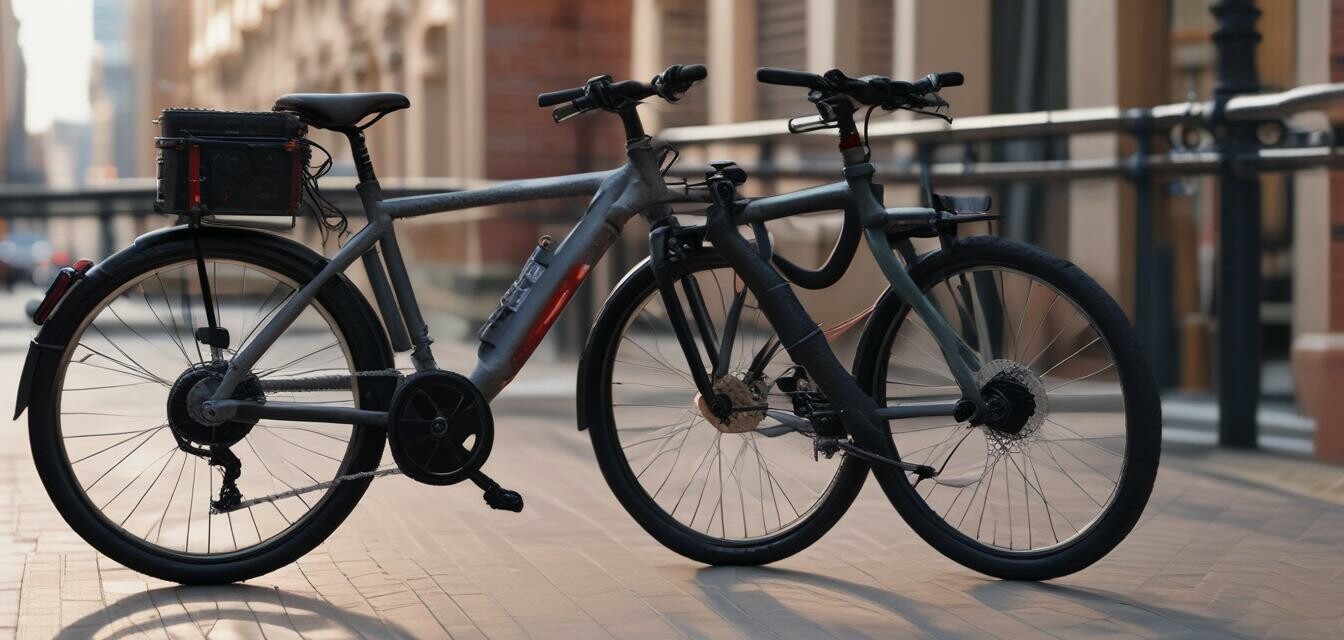 Electric bike lock